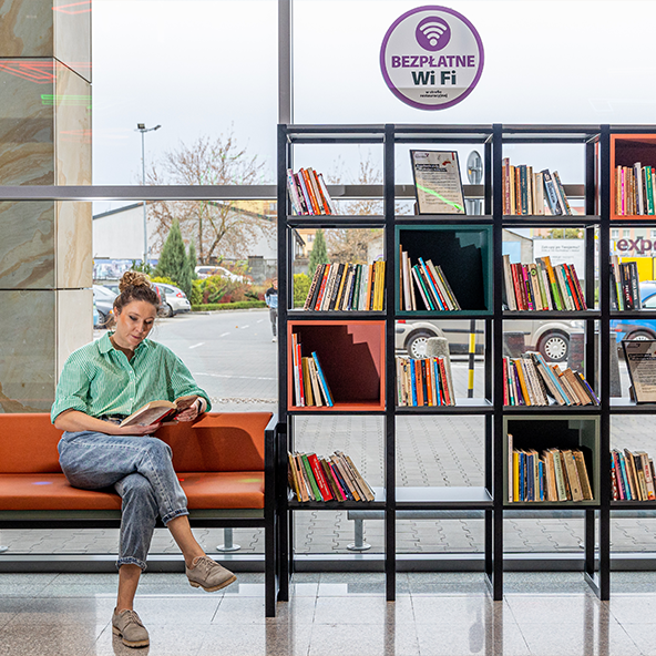 book crossing w galerii twierdza