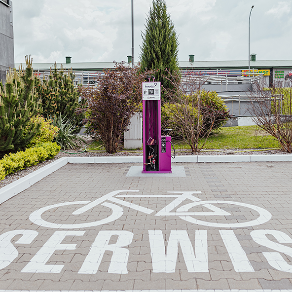 stacja naprawy rowerów