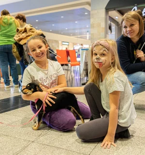 malowanie buziek i spotkanie z psami w twierdzy zamość