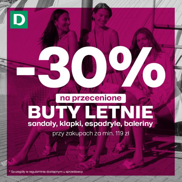 galeria twierdza zamość deichmann promocja buty letnie