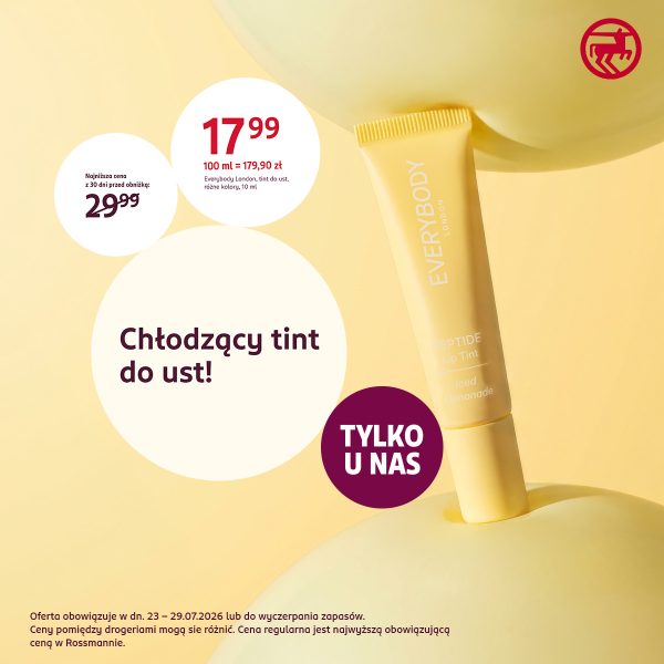 galeria twierdza zamość rossmann promocja viral kosmetyki
