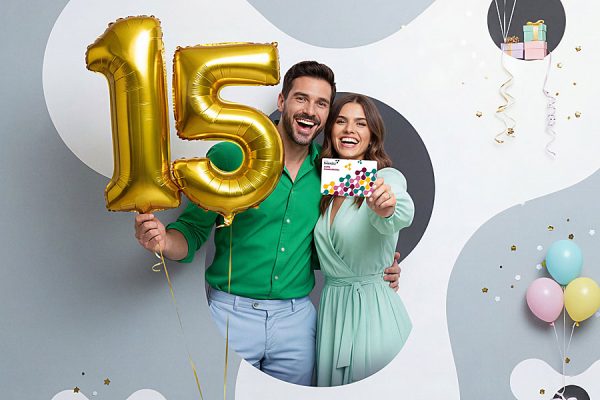 galeria twierdza zamość urodziny karta podarunkowa prezent balony świętujemy zakupy kobieta mężczyzna