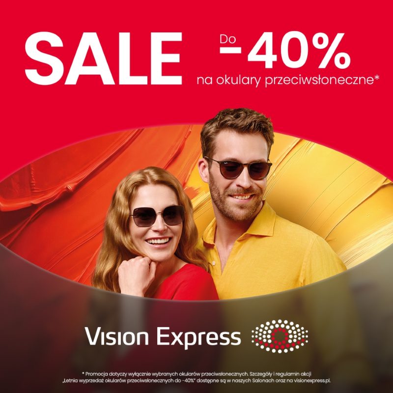 galeria twierdza zamość vision express promocja okulary przeciwsłoneczne
