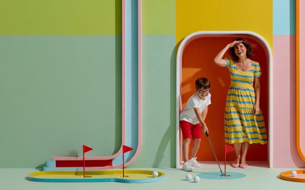 galeria twierdza zamość mini golf wakacje dla dzieci wydarzenie rozrywka strefa wakacyjna