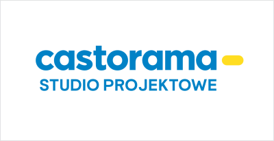 logo STUDIO PROJEKTOWE CASTORAMA_NIEBIESKIE