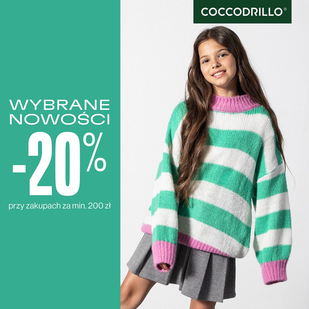 galeria twierdza zamośc coccodrillo promocja do szkoły back to school