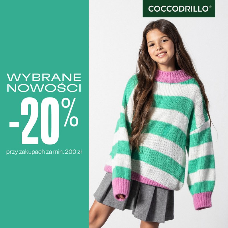 galeria twierdza zamośc coccodrillo promocja do szkoły back to school