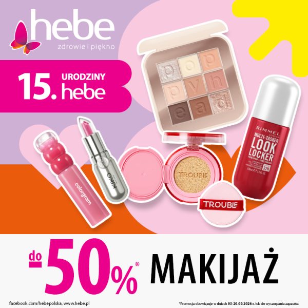 galeria twierdza zamość hebe urodziny kosmetyki promocja oferta