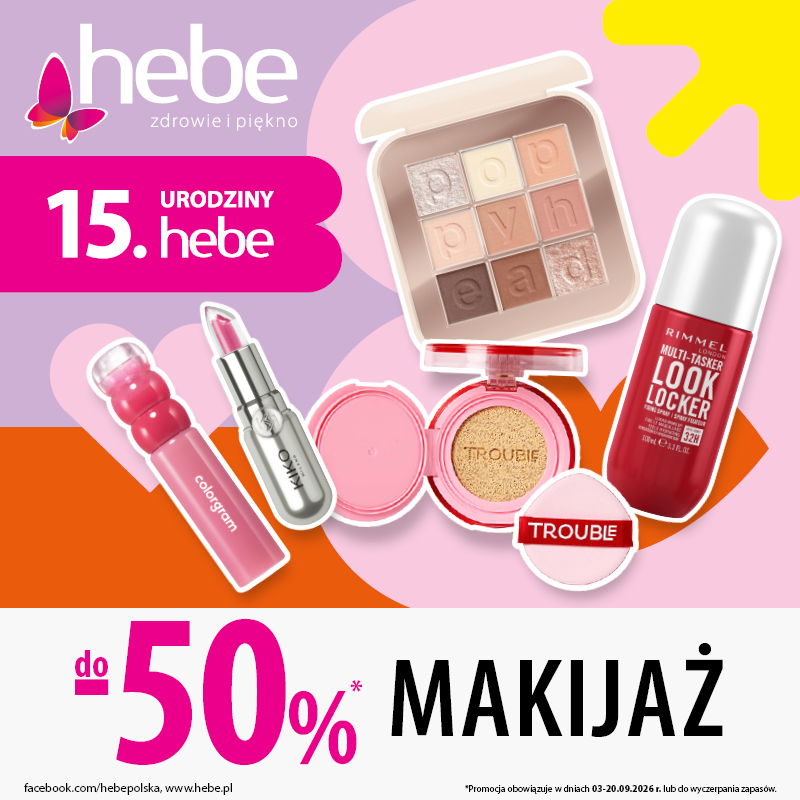 galeria twierdza zamość hebe urodziny kosmetyki promocja oferta
